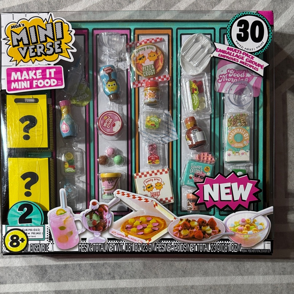 's Mini Verse Make It Mini Food Set